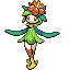 Lilligant (Hisuian) shiny front sprite