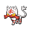 Litten shiny front sprite