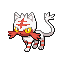 Litten shiny front sprite