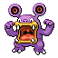 Loudred shiny front sprite