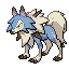 Lycanroc (Midday) shiny front sprite