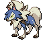 Lycanroc (Dusk) shiny front sprite