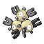 Magneton shiny front sprite