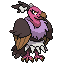 Mandibuzz shiny front sprite