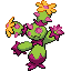 Maractus shiny front sprite