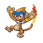 Monferno front sprite