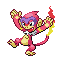 Monferno shiny front sprite