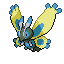 Mothim shiny front sprite