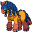 Mudsdale shiny front sprite