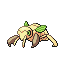 Nincada shiny front sprite
