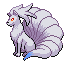 Ninetales shiny front sprite