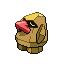 Nosepass shiny front sprite
