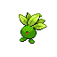 Oddish shiny front sprite