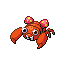 Paras shiny front sprite