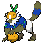 Passimian shiny front sprite