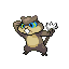 Patrat shiny front sprite
