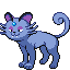 Persian (Alolan) shiny front sprite