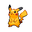 Pikachu shiny front sprite