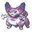 Purugly shiny front sprite