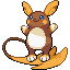 Raichu (Alolan) shiny front sprite
