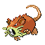 Raticate shiny front sprite