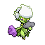 Roserade shiny front sprite