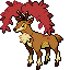 Sawsbuck (Autumn) shiny front sprite