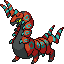 Scolipede shiny front sprite