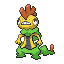Scrafty shiny front sprite