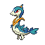 Servine shiny front sprite