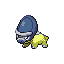 Shieldon shiny front sprite