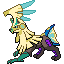Silvally (Type: Dragon) shiny front sprite