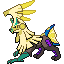 Silvally (Type: Electric) shiny front sprite
