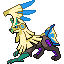 Silvally (Type: Flying) shiny front sprite