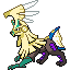 Silvally (Type: Normal) shiny front sprite