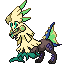 Silvally (Type: Grass) shiny front sprite