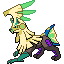 Silvally (Type: Grass) shiny front sprite