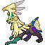 Silvally (Type: Steel) shiny front sprite