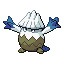 Snover shiny front sprite