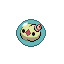Solosis shiny front sprite
