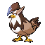 Staraptor shiny front sprite