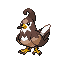 Staravia shiny front sprite