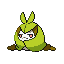 Swadloon shiny front sprite