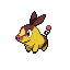 Tepig shiny front sprite
