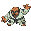 Throh shiny front sprite