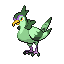 Tranquill shiny front sprite