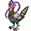 Unfezant shiny front sprite
