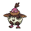 Vullaby shiny front sprite