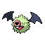 Woobat shiny front sprite