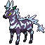 Zebstrika shiny front sprite